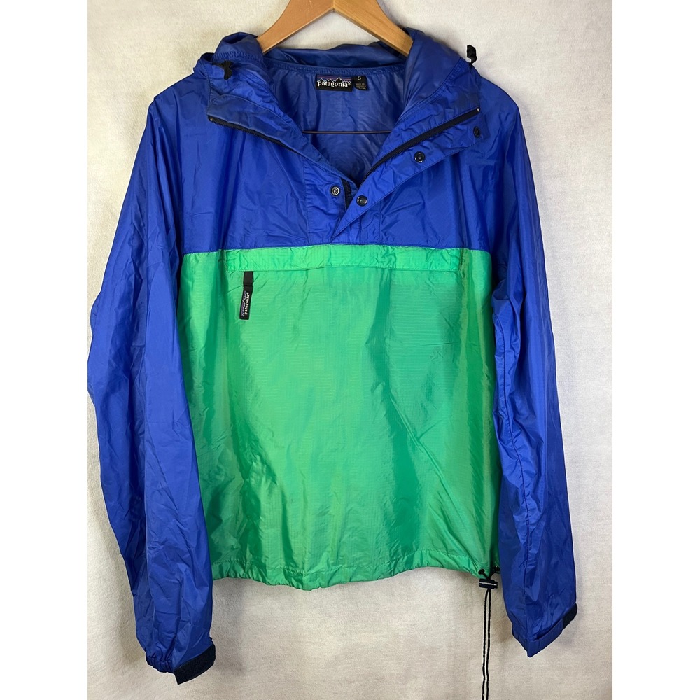 Patagonia Men's Vintage Anorak Windbreaker Jacket Small Lightweight Pullover